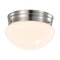 Nuvo Lighting 12W 7" LED Flush Mount, 3K Dim, Brushed Nickel, Frosted Glass 62/1564 - alternate 1